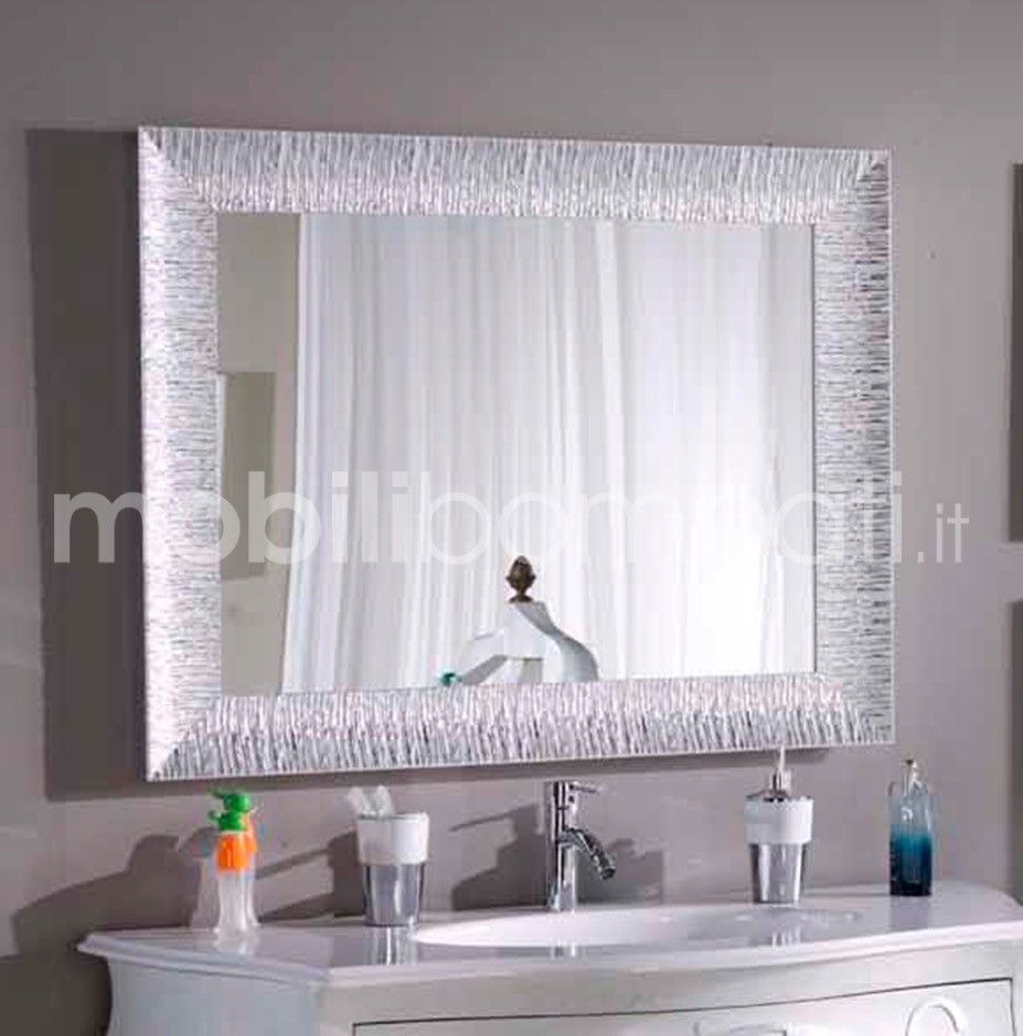Specchio Moderno per Bagno in Cristallo Fuso - Le originali solo