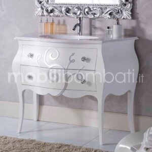 Mobiletto Bagno Stile Barocco