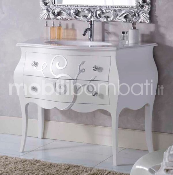 Mobiletto Bagno Stile Barocco