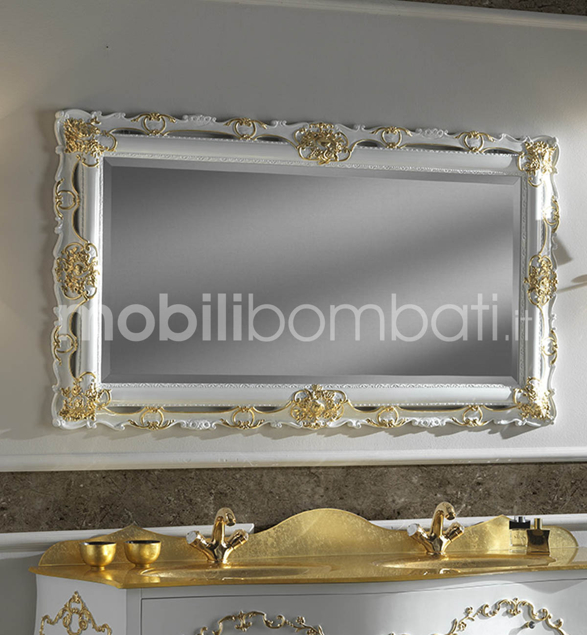 Specchio Barocco Intagliato Oro - Qualità top su