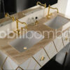 Mobili bagno stile art deco