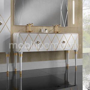 Mobili bagno stile art deco