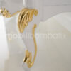 Mobile bagno stile barocco doppio lavabo - immagine 3